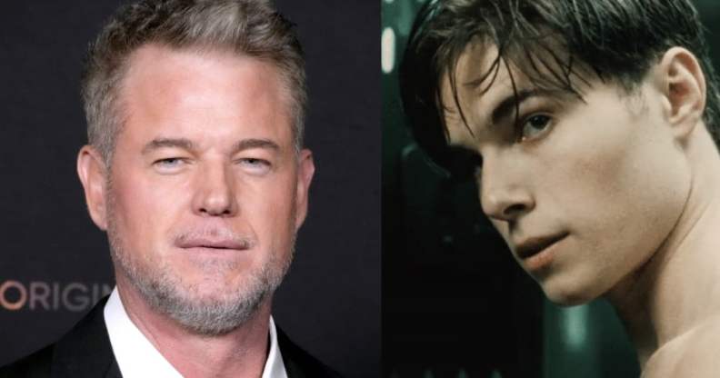 Actor Eric Dane and Young Cal Jacobs