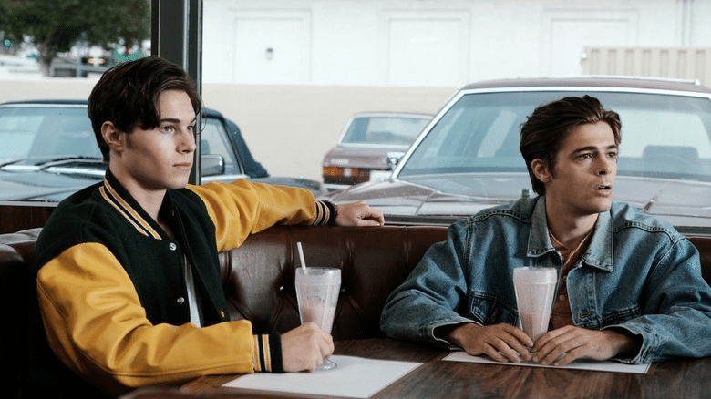 Young Cal and his best friend Derek in Euphoria