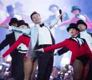 Hugh Jackman stars in The Greatest Showman which is touring the UK with a sing-a-long version.