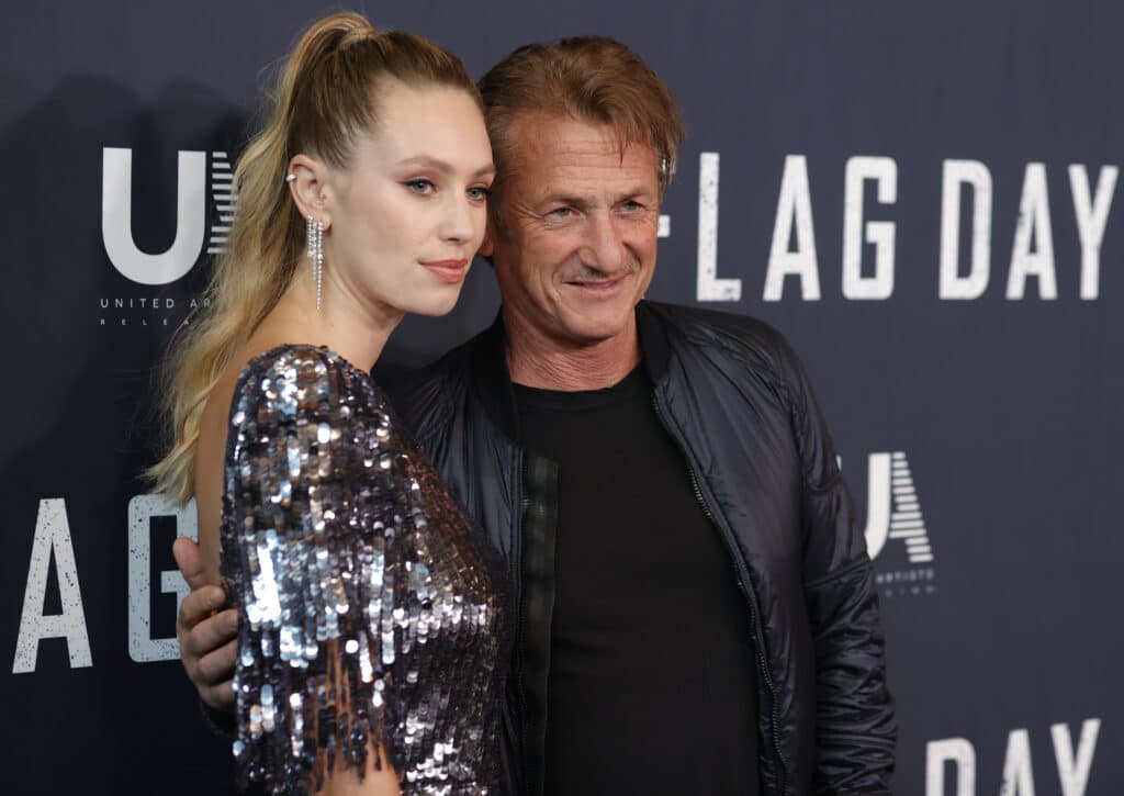 Sean Penn and his daughter Dylan Penn