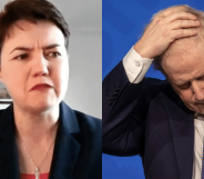 Ruth Davidson and Boris Johnson