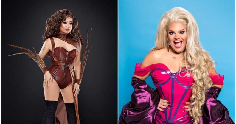 Drag Race stars Jujubee and Kitty Scott Claus are appearing in West End play, Death Drop.