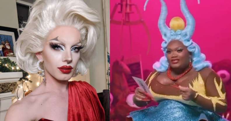 RuPaul's Drag Race stars Bosco and Kornbread