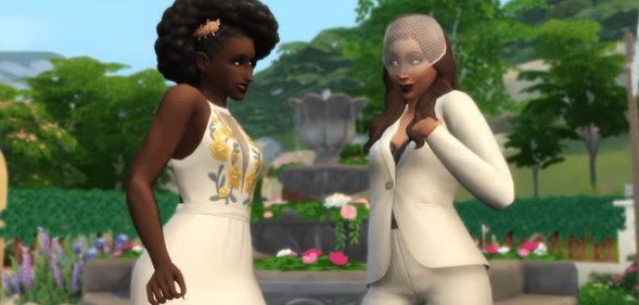 The Sims 4 release a trailer full of queer joy for new My Wedding Stories game pack.