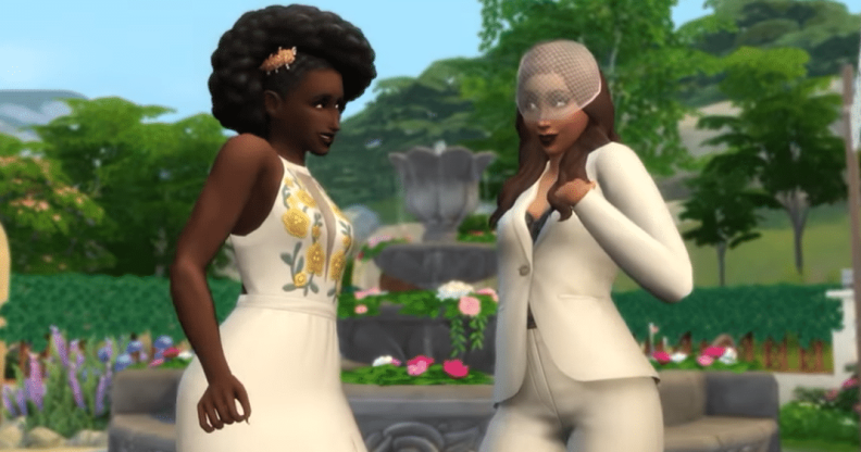 The Sims 4 release a trailer full of queer joy for new My Wedding Stories game pack.