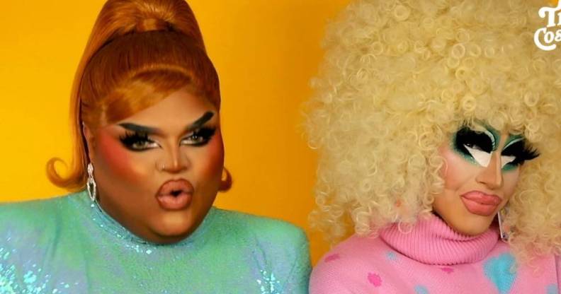 Drag Race stars Kandy Muse and Trixie Mattel