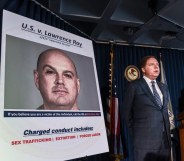 United States Attorney for the Southern District of New York, Geoffrey Berman, announces the indictment against Larry Ray in February, 2020