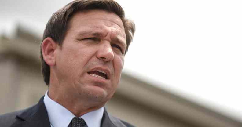 Florida governor Ron DeSantis