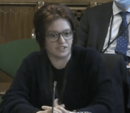 Jack Monroe speaking to the House of Commons' work and pensions select committee