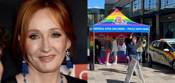 JK Rowling and the LGBT+ community outreach stall