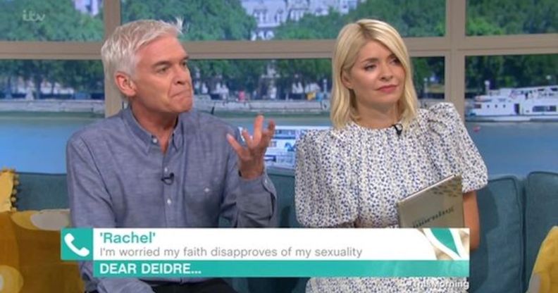 Phillip Schofield and Holly Willoughby