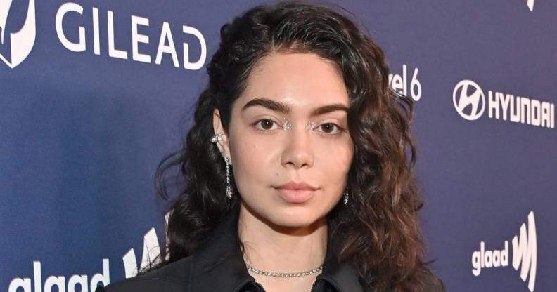 Auli'i Cravalho attends the 33rd Annual GLAAD Media Awards in 2022