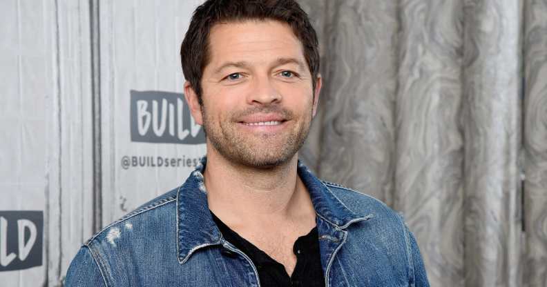 Misha Collins on the red carpet