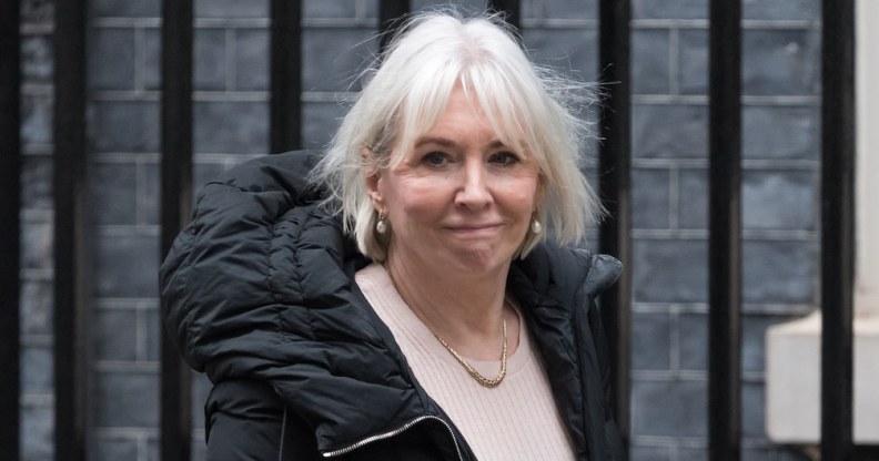 Culture secretary and Tory MP Nadine Dorries