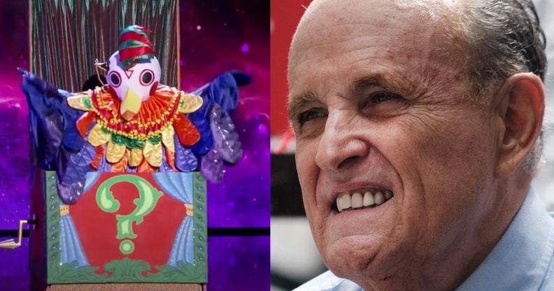 Rudy Giuliani on The Masked Singer