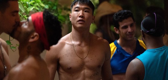 Joel Kim Booster in Fire Island