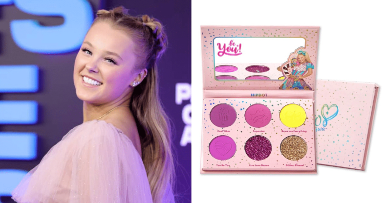 JoJo Siwa has teamed up with HipDot to release a makeup collection.