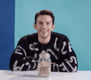 Jonathan Bailey has revealed the 10 things he can't live without, including his skincare. (YouTube)