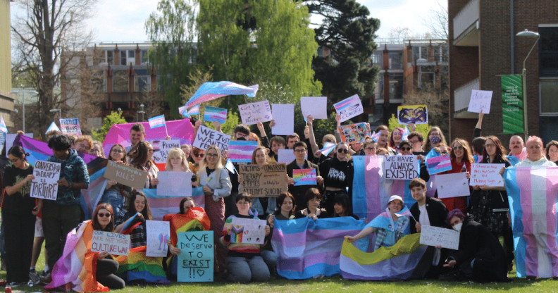 University of Reading protest