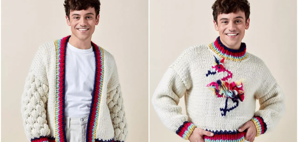 Fans of Tom Daley can get his knitting kit collections from John Lewis.