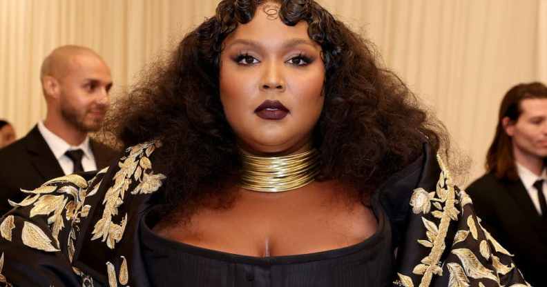 Lizzo's makeup artist has revealed which products he used to create her vampy Met Gala look.