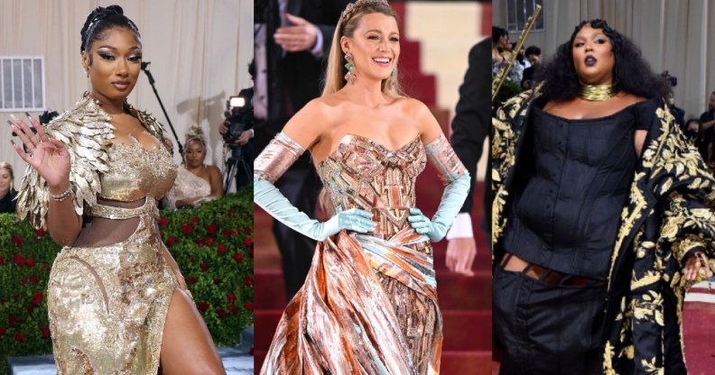 Megan Thee Stallion, Blake Lively and Lizzo at the Met Gala 2022.