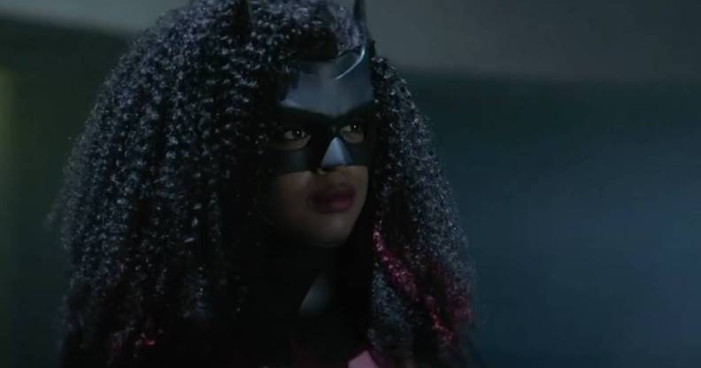 A still of the superhero Batwoman from the CW series of the same name