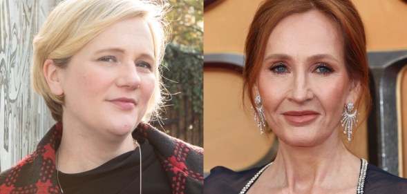 Headshots of Stella Creasy and JK Rowling