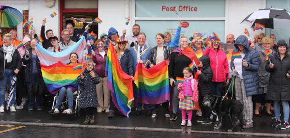 New Longton & Whitestake community at a Pride March