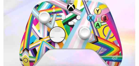 Microsoft has released a custom Xbox controller to celebrate Pride Month.