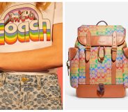 Coach has dropped its colourful collection to mark Pride Month.