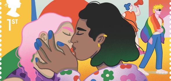 Royal Mail issues set of stamps to mark anniversary of UK's first-ever Pride march
