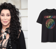 Cher and Donatella Versace have teamed up for the 'Chersace' Pride collection.