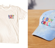 Dad Grass has released a "Daddy Chill" themed Pride collection.