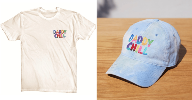 Dad Grass has released a "Daddy Chill" themed Pride collection.