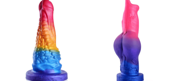 UberKinky is donating to Stonewall every time someone buys a customised Pride dildo.