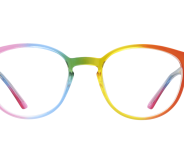 The Pride glasses are raising money for MindOut, an LGBTQ+ mental health charity. (Glasses Direct)