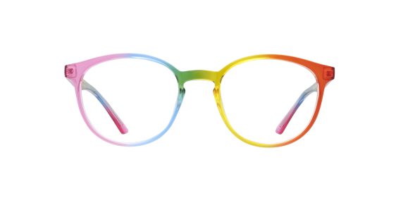 The Pride glasses are raising money for MindOut, an LGBTQ+ mental health charity. (Glasses Direct)