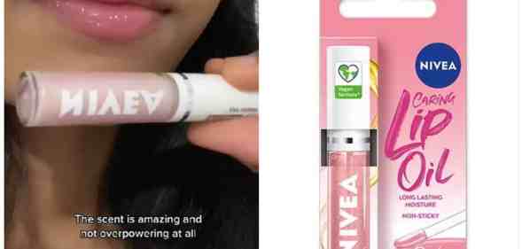 TikTok is loving this affordable lip oil from Nivea.