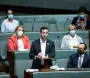 Stephen Bates delivers first speech in parliament