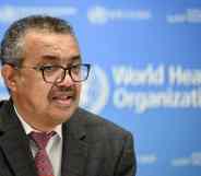 WHO director general Tedros Adhanom Ghebreyesus