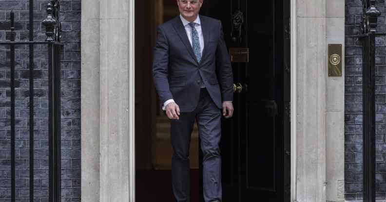 Stuart Andrew leaves Number 10