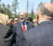 Governor Tom Wolf attends the ByHeart infant formula facility ribbon cutting