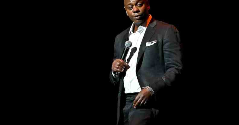 Dave Chappelle has branded his critics 'transgender lunatics' after gig cancellation