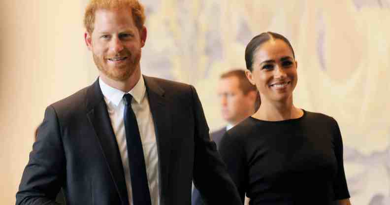 Britain's Prince Harry Delivers An Address At The U.N. General Assembly