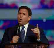 Florida Gov. Ron DeSantis speaks during the Turning Point USA Student Action Summit held at the Tampa Convention Center on July 22, 2022.