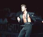 Photo of George Michael.