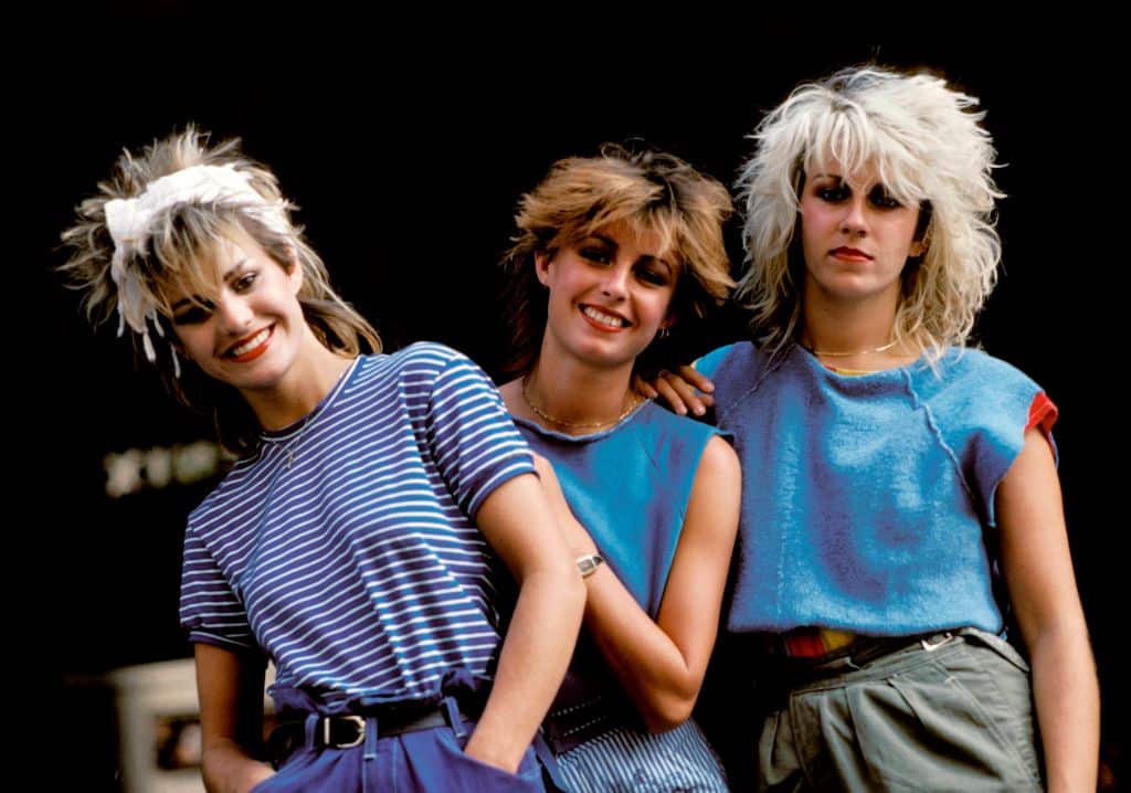 Bananarama in the '80s. 