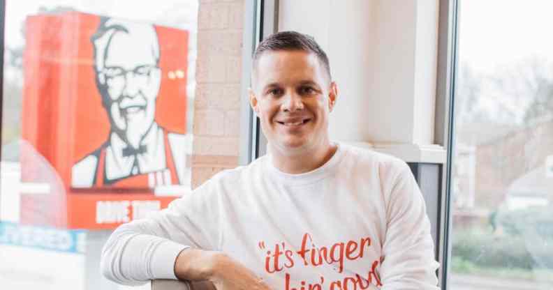 KFC interim general manager Neil Piper.