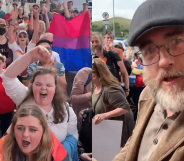 Shots of Panti Bliss' video captured in Mayo pride